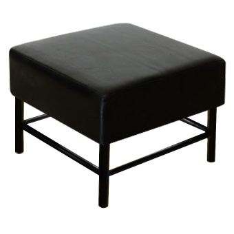 Inter Steel เก้าอี้ สตูลบาร์เตี้ย รุ่น Stool-S - สีดำ