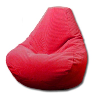 New Brand Bean Bag Gamer ผ้ากำมะหยี่ 60x70 cm (สีแดง)