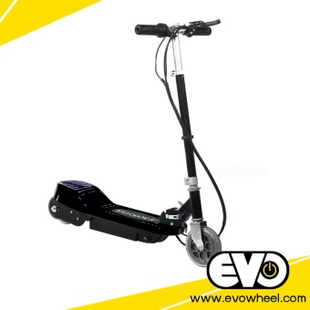 E scooter สกุ๊ตเตอร์ไฟฟ้า ES-1-Bk (black) มอเตอร์แรง โครงเหล็กคุณภาพดี พับเก็บได้ สะสวกสบาย