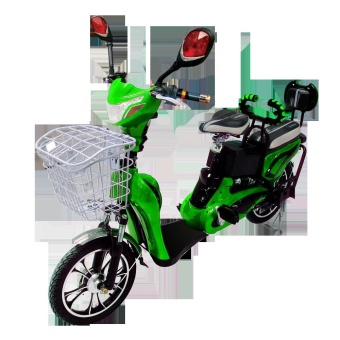 DEWECO มอเตอร์ไซค์ไฟฟ้า ปั่นเป็นจักรยานได้ รุ่น IDOL F3.5 - สีเขียว