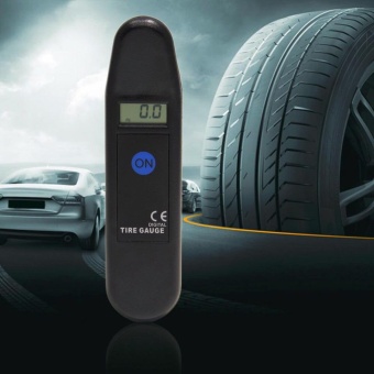 Gion เครื่องวัดลมยางรถยนต์ ดิจิตอล DIGITAL TIRE GAUGE ( สีดำ )