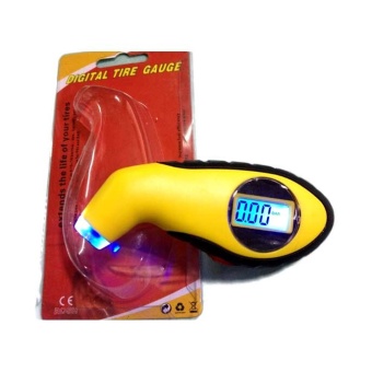 เกจวัดลมยาง ดิจิตอล Digital Tire Gauge (Yellow)