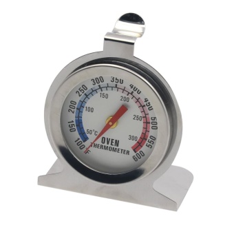 0-300 Celsius or 100-600 Fahrenheit Stainless Steel Construction Dial Oven Thermometer Temperature Gauge
