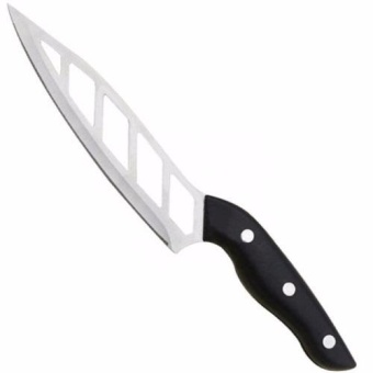 มีดทำครัว Never Needs Sharpening Food Never Sticks Kitchen Fruit Meat Knife(Black)