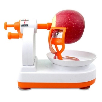 Apple เครื่องปอกเปลือกแอปเปิ้ล ผักและ ผลไม้ รุ่น PEELER-01 สีขาว/ส้ม