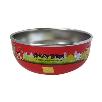 Angry Birds Stainless Bowl Red