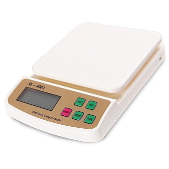 Orbia เครื่องชั่งน้ำหนัก 7 Kg. ระบบดิจิตอล Sf-400A (White)