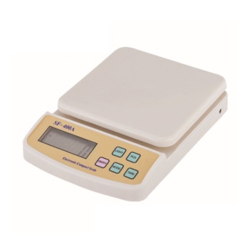Morning เครื่องชั่งน้ำหนัก 10 Kg. ระบบดิจิตอล Sf-400A - White