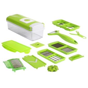 KAKUKI Nicer Dicer ชุดสไลซ์ผัก/ผลไม้อัจฉริยะ รุ่น Plus (Green)