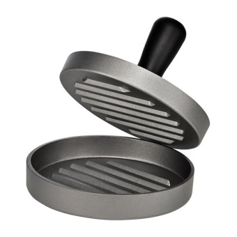 Aluminum Hamburger Burger Meatballs Patties Press Hamburger Former (Silver)