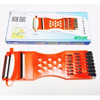 VAUKO : Slicer Cutter Chopper Peeler for Vegetable and Fruit ที่สไลด์ ตัด หั่น ปอก ผัก ผลไม้ มะละกอ รุ่น SLIDE SET-003 