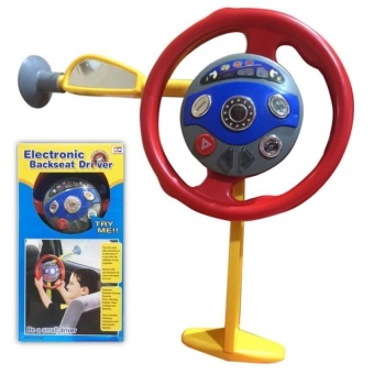 TD Backseat Driver พวงมาลัยหัดขับรถสำหรับเด็ก (สีเหลือง/แดง)