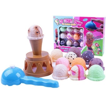 BaByBlue Toy ICE CREAM TOWER เกมส์ตักไอติม