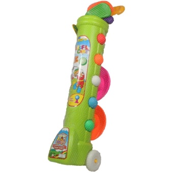 BKL TOY ของเล่น ไม้กอล์ฟ ถุงไม้กอล์ฟ สีฟ้า 987-G(Green)