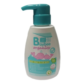 BAYBEE เจลอาบน้ำ สระผมเด็ก ออร์แกนิค กลิ่นลาเวนเดอร์ 250ml.