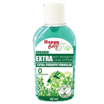 Happy Baby โลชั่นน้ำออร์แกนิคกันยุง (ชนิดตัวใหญ่-ยุงลาย)