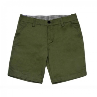 ShortsSaleMan กางเกงขาสั้น รุ่น 513 สีเขียวขี้ม้า