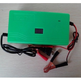 เครื่องชาร์จ แบตเตอรี่รถยนต์ 12V Car Battery Charger (Green)