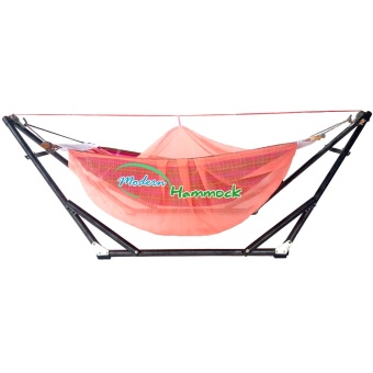 Modern Hammock เปลเด็กอ่อนสไตล์เปลญวนกับผ้ามุ้ง (สีส้ม)