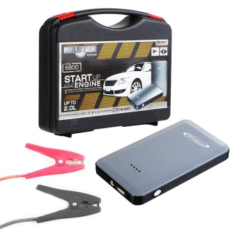 PowerMax Jump Start Car จั๊มป์สตาร์ทรถยนต์ รุ่น PB-68JT กำลังไฟ 6800 mAh