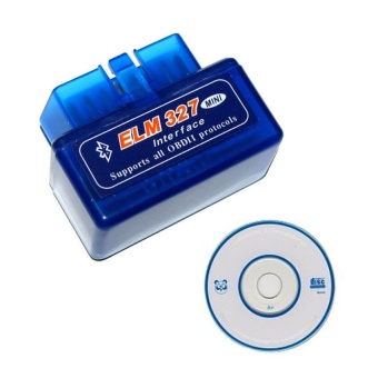 OBD II อุปกรณ์ตรวจเช็คสภาพรถยนต์ส่งข้อมูลไร้สายบลูทูธ รุ่น ELM327