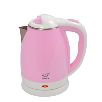 FAMILY Electric Kettle กาน้ำร้อนไฟฟ้า 1.8 ลิตร B 12 สีชมพู