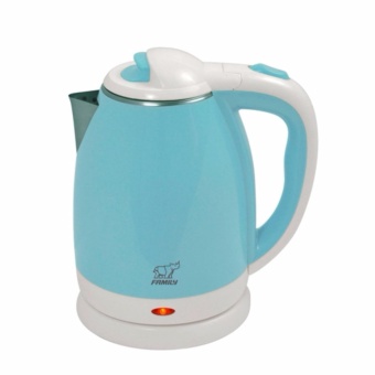 FAMILY Electric Kettle กาน้ำร้อนไฟฟ้า 1.8 ลิตร B 12 สีฟ้า