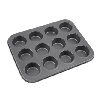 โอ 12 ถ้วยมัฟฟินปิ้งขนมปังมินิคัพเค้กถาดอาหารถาด bakeware โมลด์