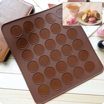 แผ่นรองอบมาการอง(Brown)