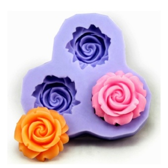 Bakeware Silicone Flower Baking Molds for Fondant Candy Chocolate Cake