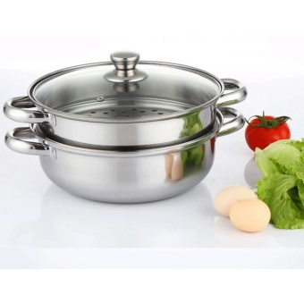 kitchenMarks หม้อนึ่งสแตนเลส หม้อนึ่ง หม้อซึ้ง หม้อต้ม หม้อทอด หม้อซึ้งนึ่ง 2 ชั้น สแตนเลส