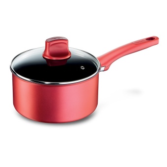 C6822472 Character Saucepan 20 cm + glass lid หม้อด้ามพร้อมฝาแก้ว 20 ซม.