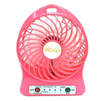 Eloop พัดลมพกพา Mini USB Fan - Pink