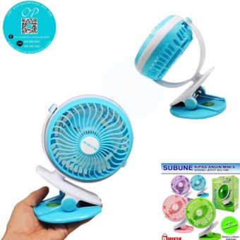 SUBUNE พัดลมพกพาแบบ Mini USB Fan รุ่น 4" SH-198"