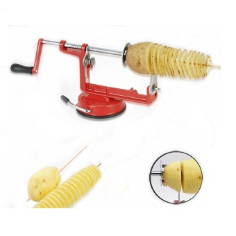 เครื่อง สไลด์ บิด เกลียว มันฝรั่ง รุ่น Spiral Potato Slicer.