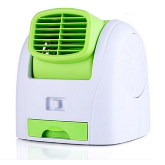 shop108 Air Cool Condenser พัดลมแอร์ปรับอากาศขนาดมินิ - Green