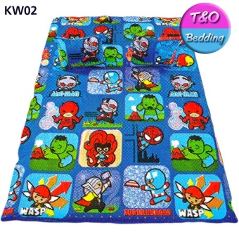 TOTO PICNIC โตโต้ ที่นอนปิคนิค 3.5 ft. มาเวลคาวาอิ (MarvelKawaii) KW02