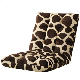 HOUSE BRANDเก้าอี้ญี่ปุ่นปรับเอนได้6ระดับ ขนาด110 x 50 x 15ซม. (ลายCheetah)
