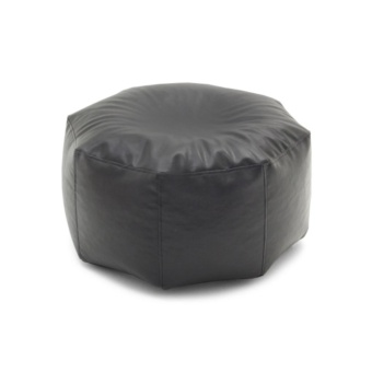 New Brand BeanBag ทรงแปดเหลี่ยมขนาด 70 cm - สีดำ
