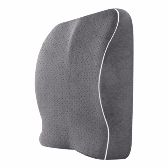 Getagift เบาะรองหลัง Memory Foam รุ่น Flat Design- สีเทา
