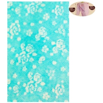 DD ผ้าคลุมราวตากผ้าทรงกลม (สีฟ้า)