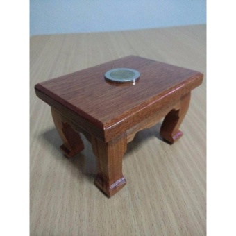 DIY โต๊ะไม้ขนาดเล็กจิ๋ว