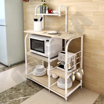 CASSA โต๊ะบาร์ พร้อมชั้นวางของ ประหยัดพื้นที่ ในห้องครัว รุ่น217-W6-YW