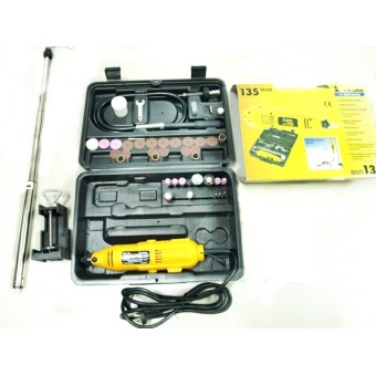 Okura ชุดเครื่องเจียรสายอ่อน รุ่น BSG 135W (สีเหลือง)