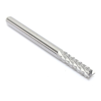 3.175mm Carbide End Mill Engraving Bit For CNC PCB Machinery Rotary Burrs Silver