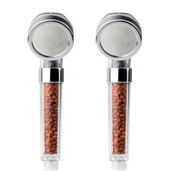 anny O2ฝักบัวสปา ฝักบัวหิน ฝักบัวเกาหลี น้ำแร่ไอออนShower Head spa (เซ็ท2ชิ้น)