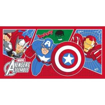 Marvel ผ้าขนหนู 16" x 32" Avenger AVAS-1501R สีแดง"