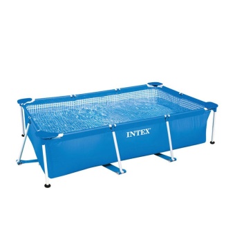 Intex สระเฟรมพูลสี่เหลี่ยม 2.2 x 1.5 x 0.6 ม. รุ่น 28270 - Blue