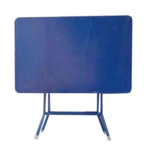 โต๊ะพับหน้าเหล็ก3ฟุต T24 (สีน้ำเงิน)