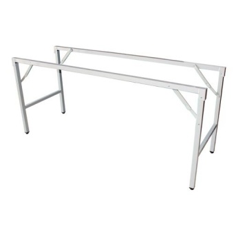 OK&Mshop เฉพาะโครงขาโต๊ะพับประชุม โต๊ะจัดเลี้ยง โต๊ะสัมนา รุ่น TF1WH(60x180) ขาสีขาว